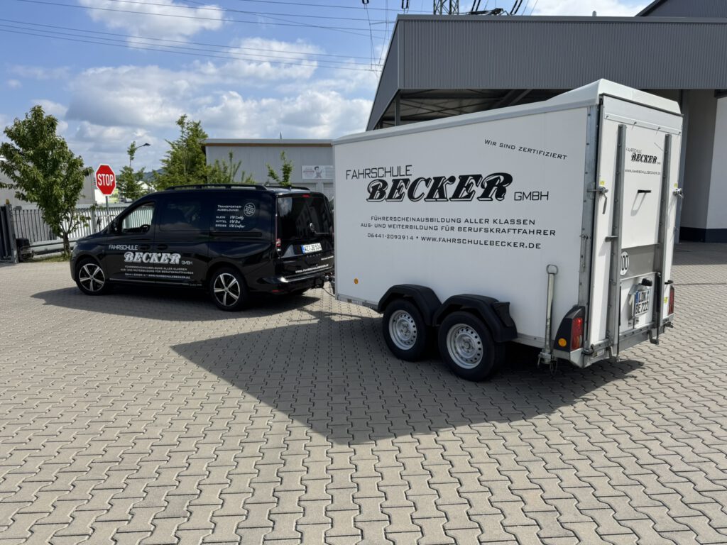 Pkw mit Anhänger
